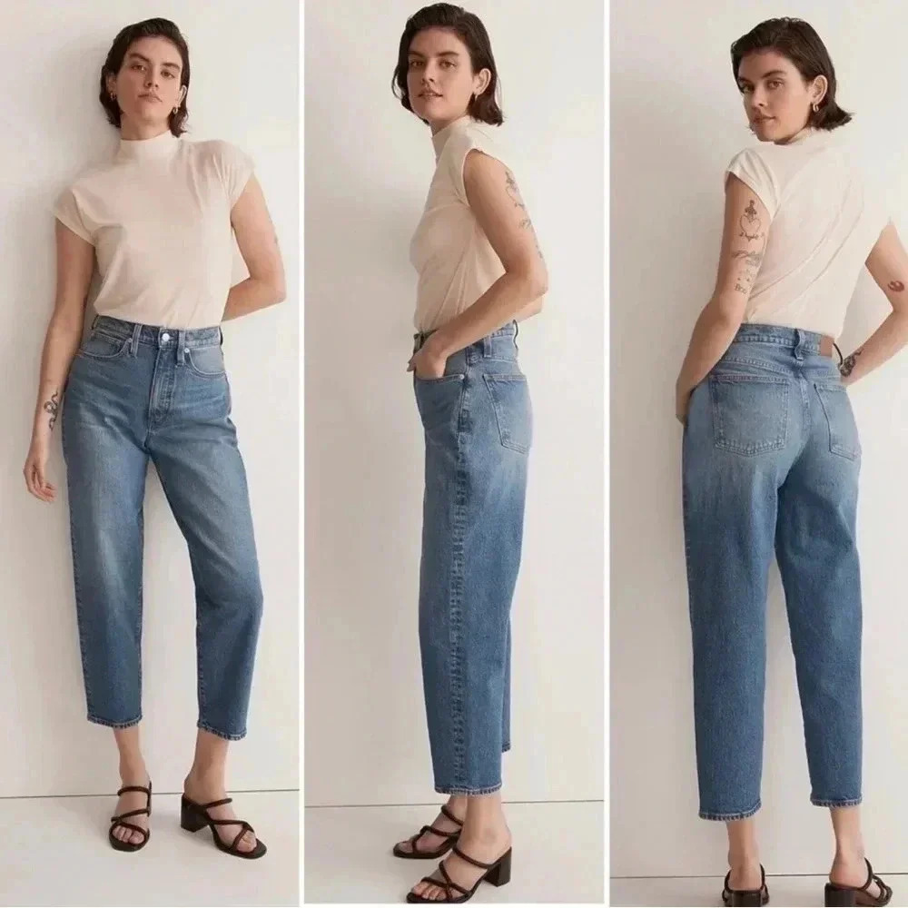Madewell balloon jeans 23